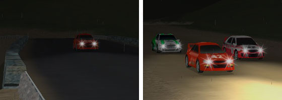 Rally Shift at Night